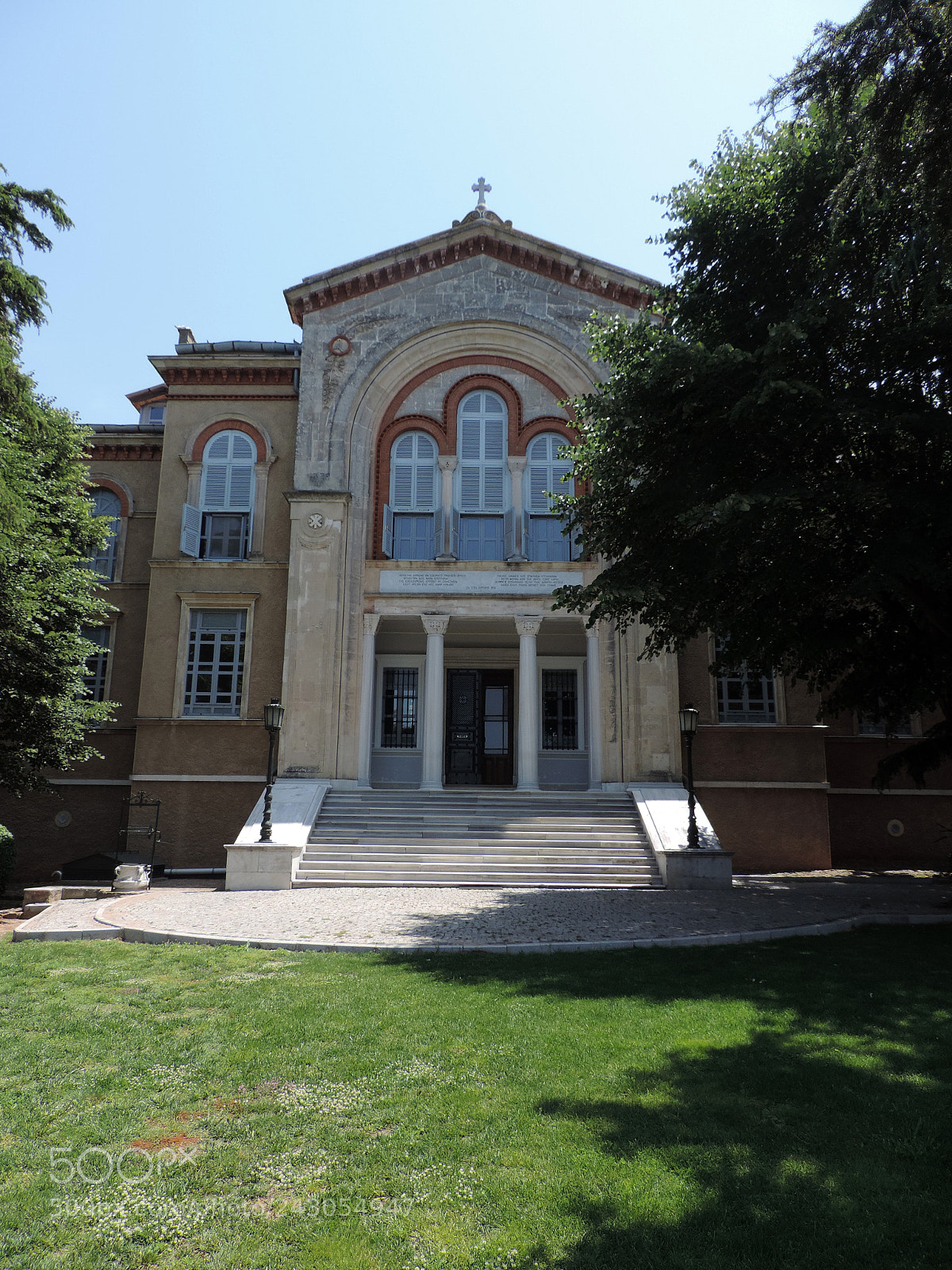 Nikon Coolpix P520 sample photo. Theological school of halki photography