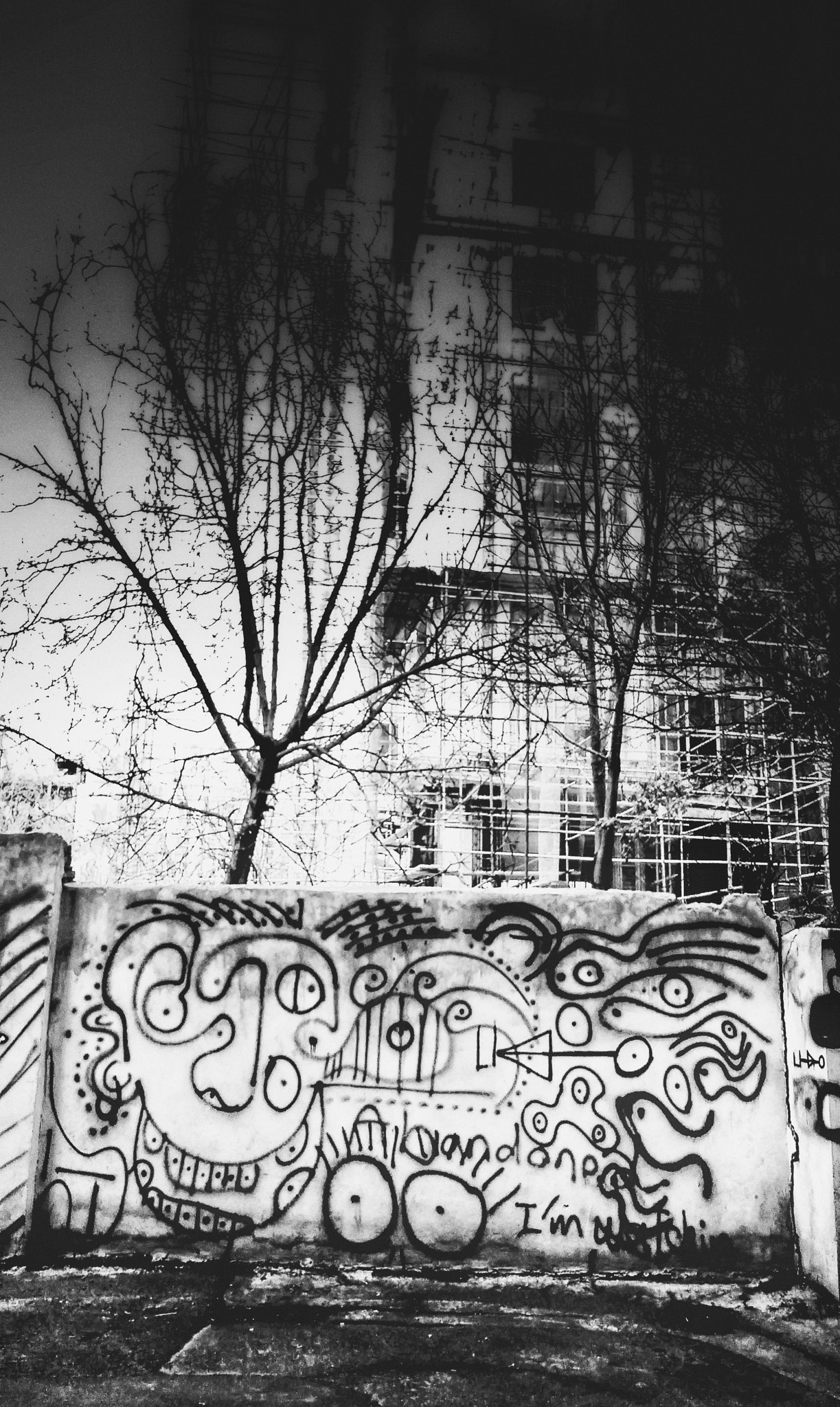LG Q6 sample photo. Abandoned photography