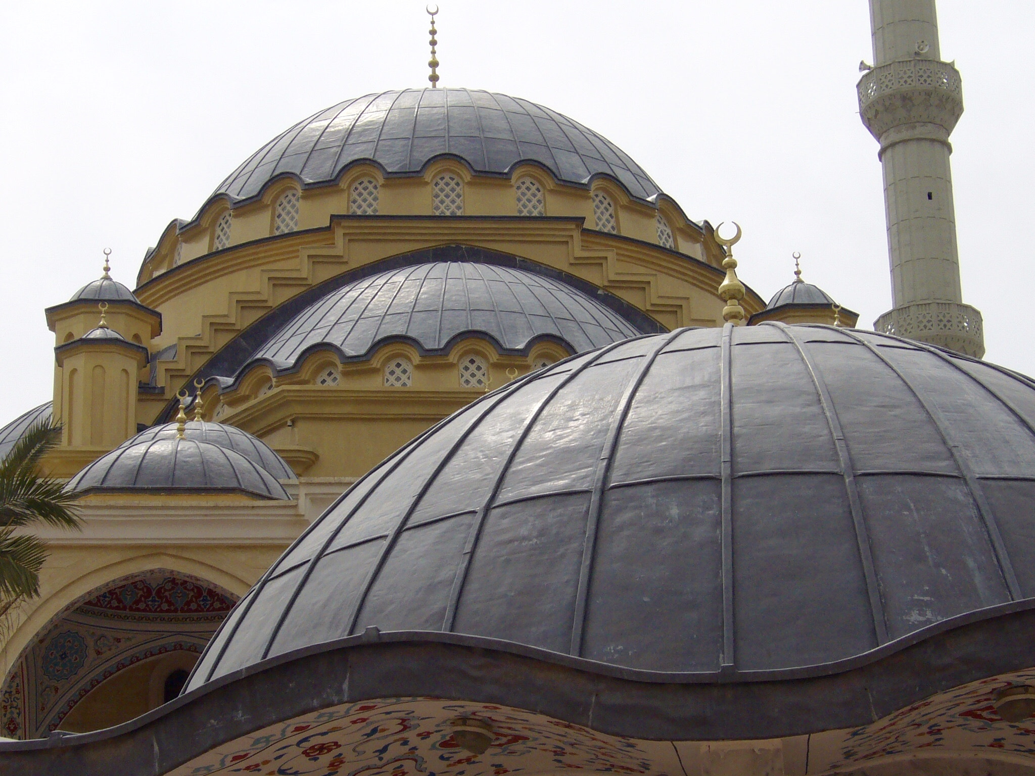 Panasonic DMC-FX9 sample photo. Mosque domes photography
