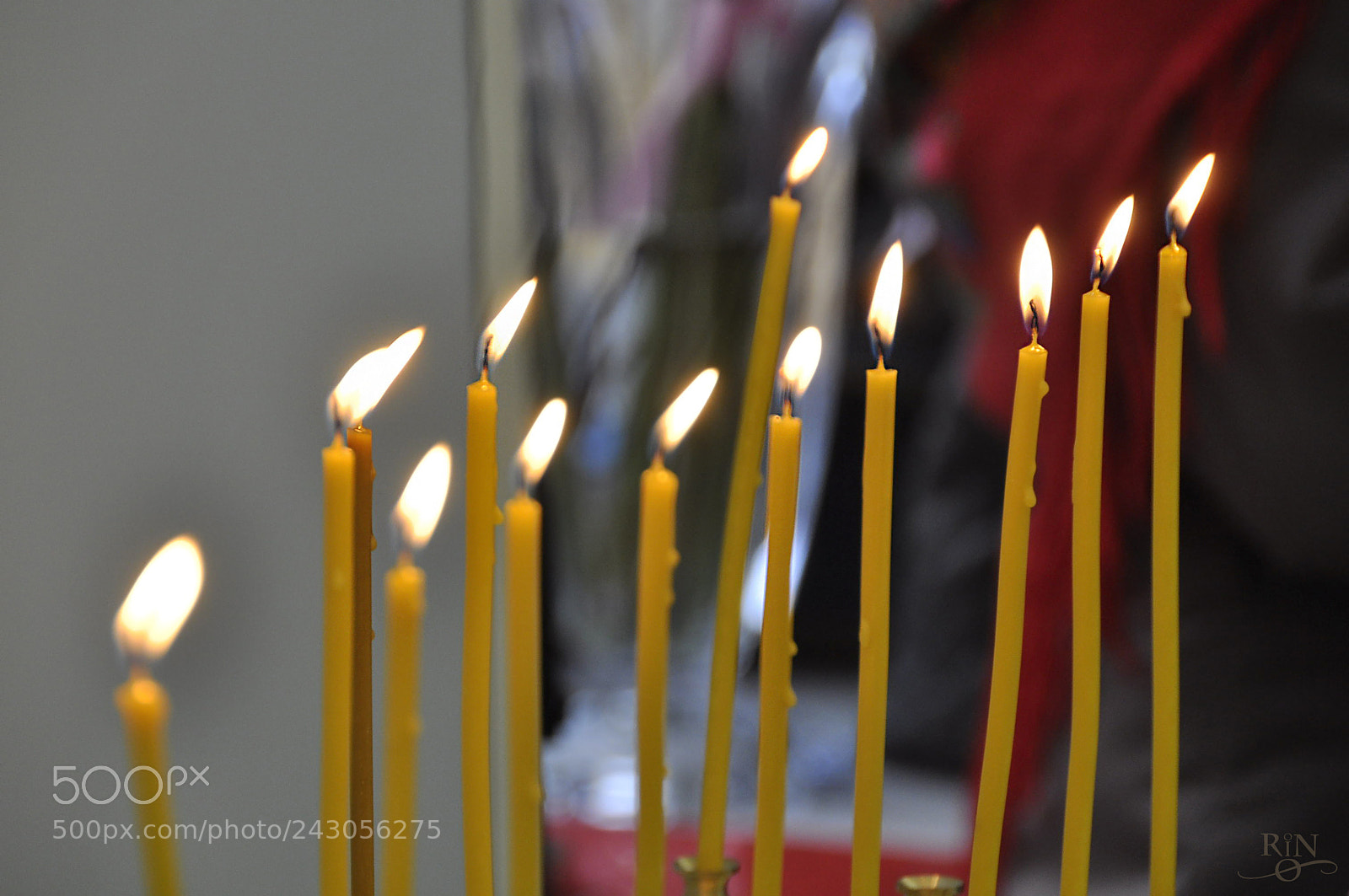 Nikon D90 sample photo. Candles photography