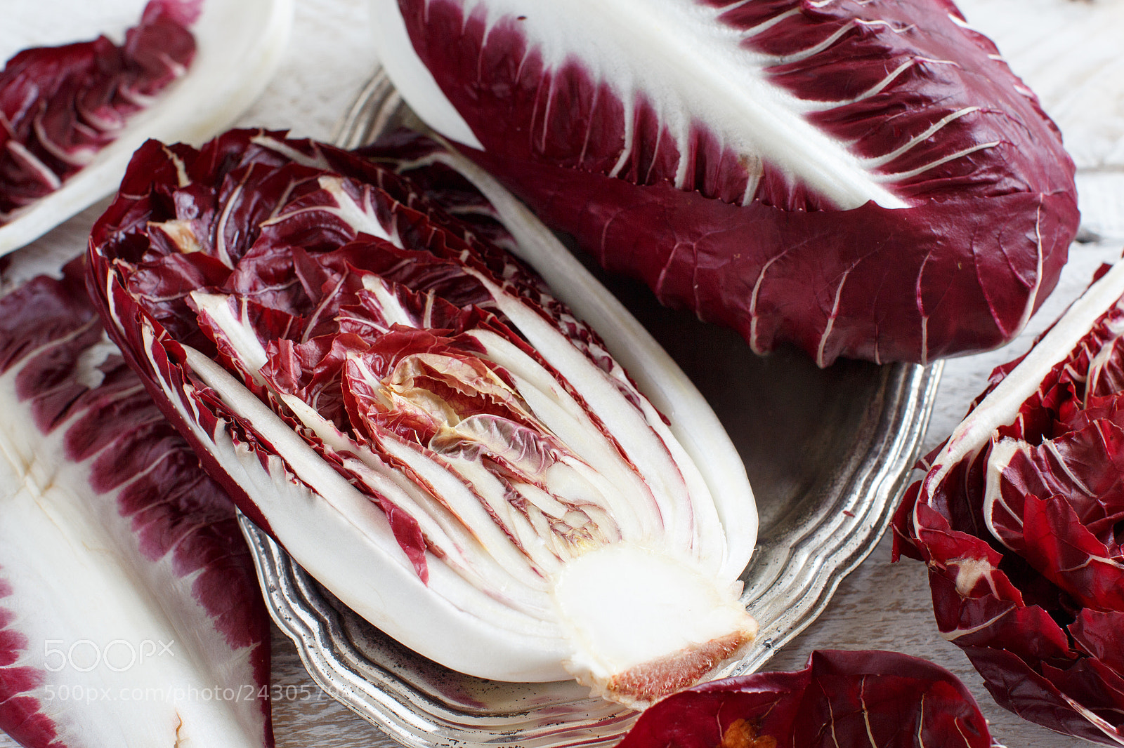 Canon EOS 650D (EOS Rebel T4i / EOS Kiss X6i) sample photo. Raw red chicory photography