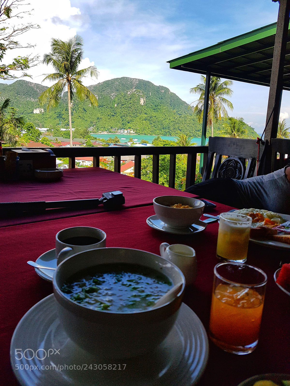 Samsung Galaxy S7 Edge sample photo. Breakfast in koh phi photography