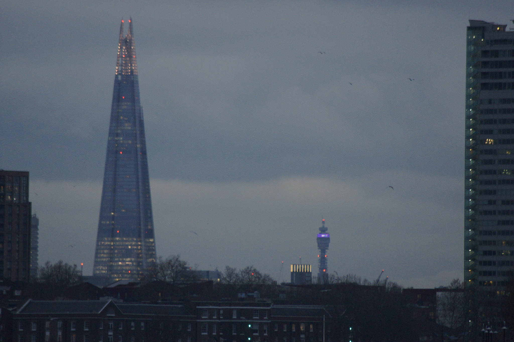 Tamron AF 70-300mm F4-5.6 Di LD Macro sample photo. Shard of london photography