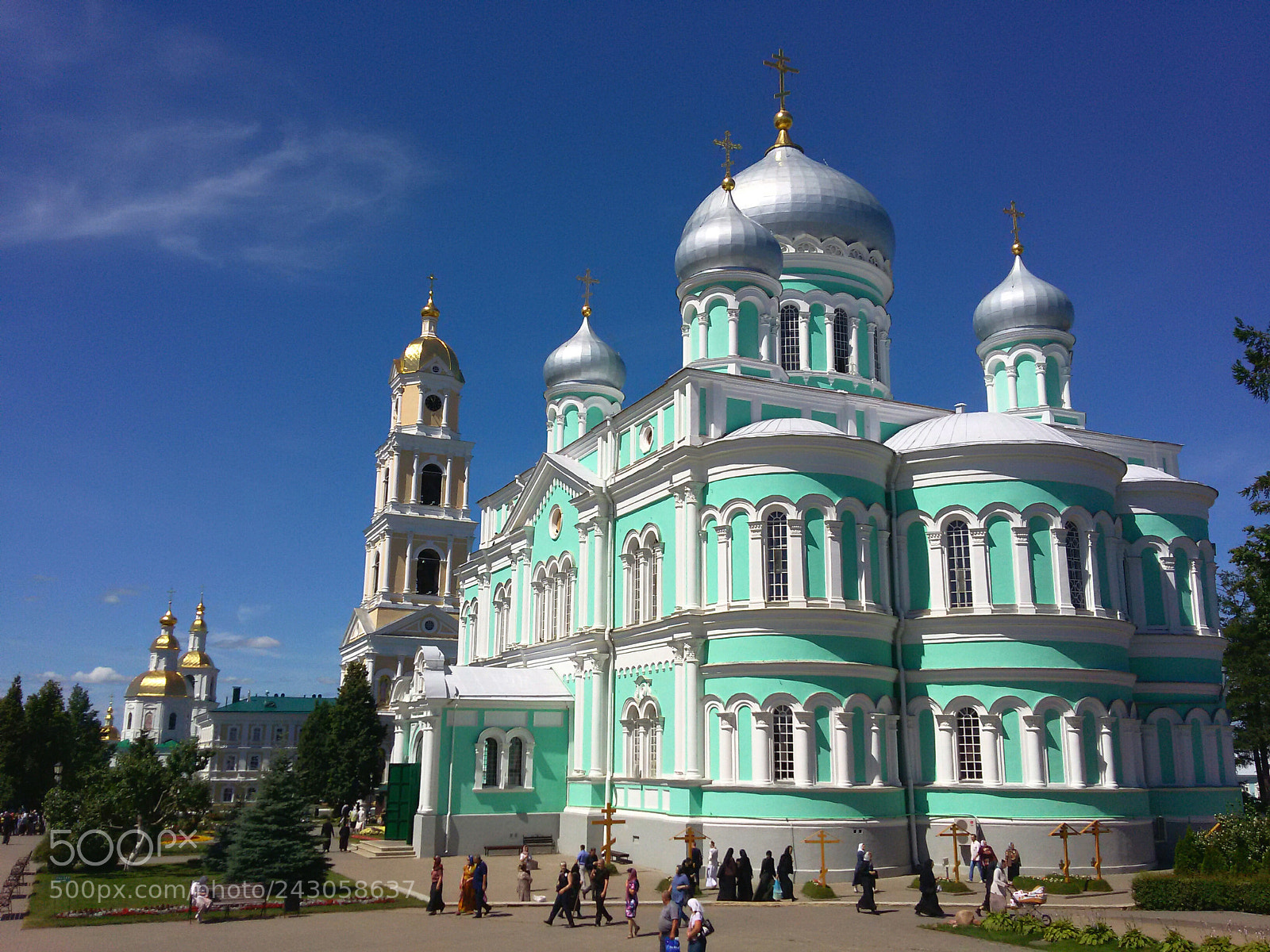 Samsung Galaxy S5 Mini sample photo. Holy trinity seraphim-diveevsky monastery photography