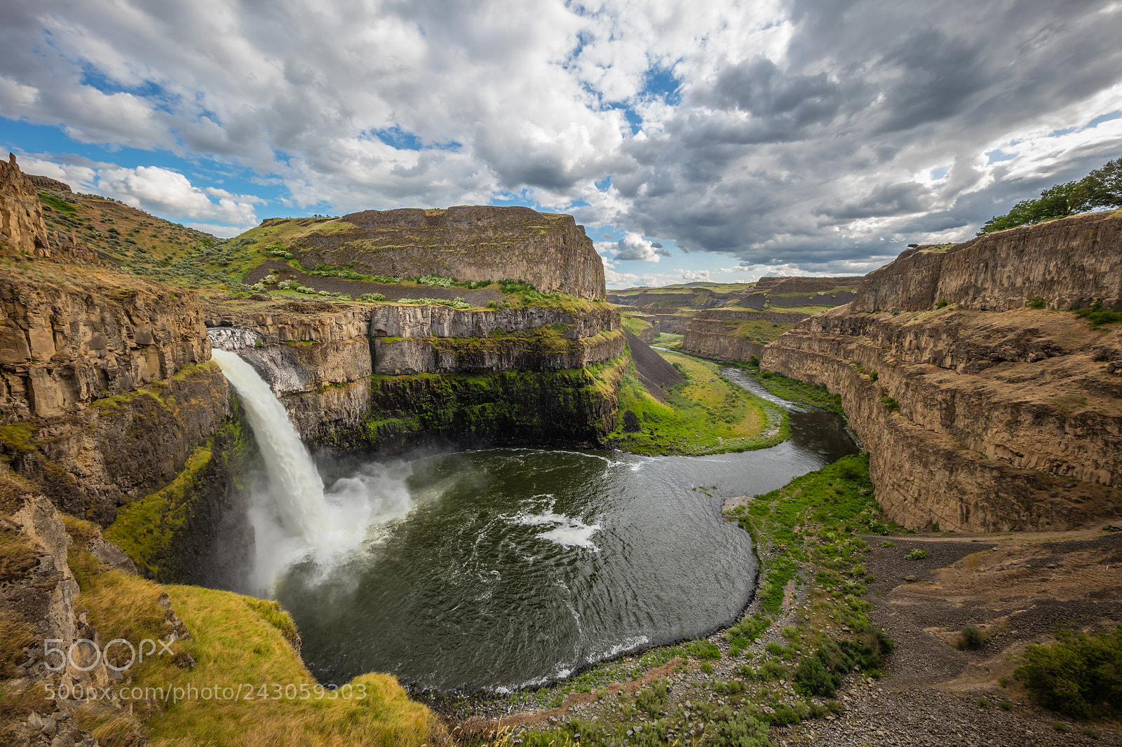 Canon EOS 5DS R sample photo. The falls at palouse photography
