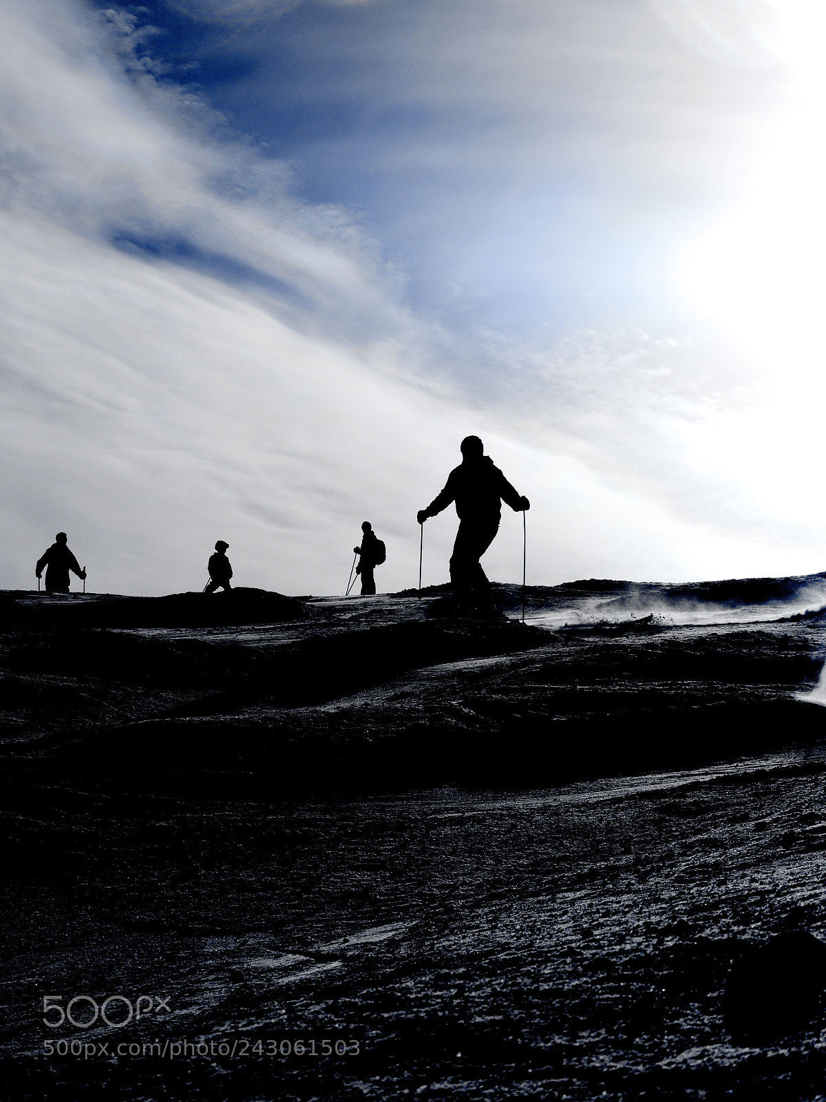 Panasonic Lumix DMC-GH2 sample photo. Skiing hiking landscape photography
