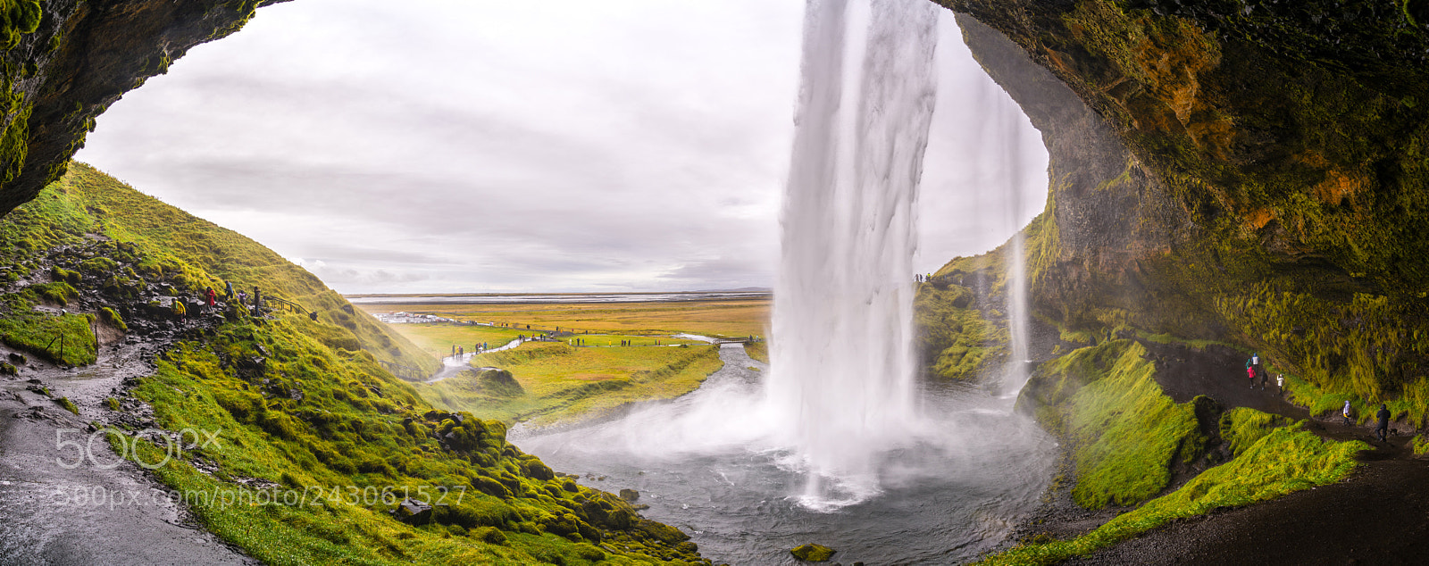 Sony a7 II sample photo. Seljalandsfoss waterfall photography