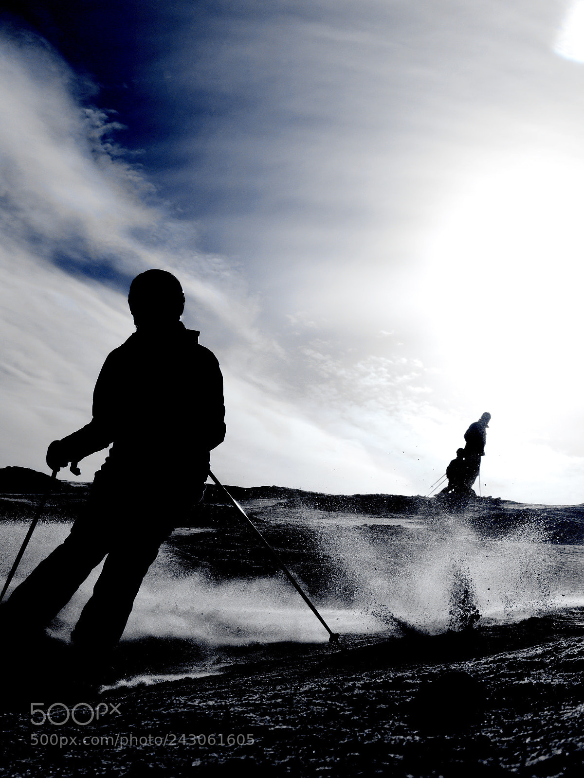 Panasonic Lumix DMC-GH2 sample photo. Skiing hiking landscape photography