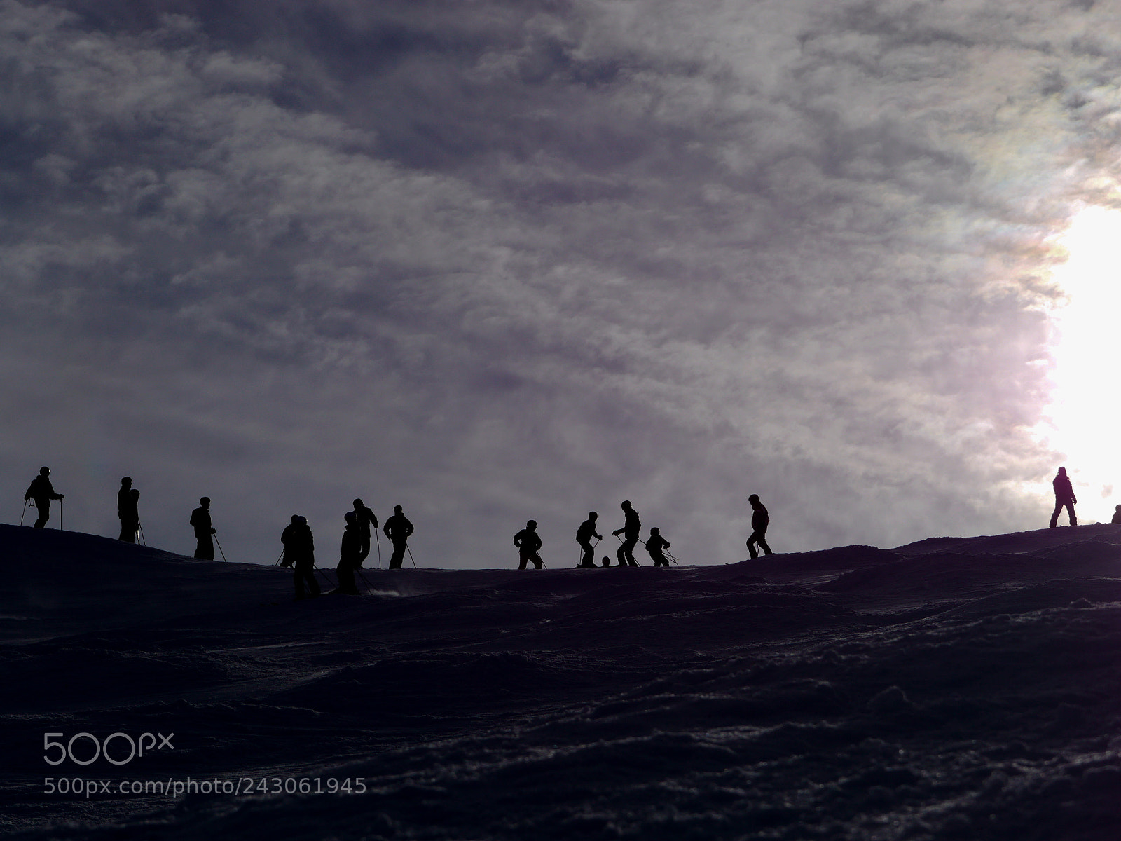 Panasonic Lumix DMC-GH2 sample photo. Skiing snowy landscape photography