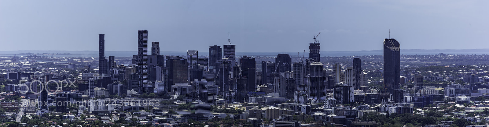 Pentax K-3 II sample photo. Brisbane skyline photography