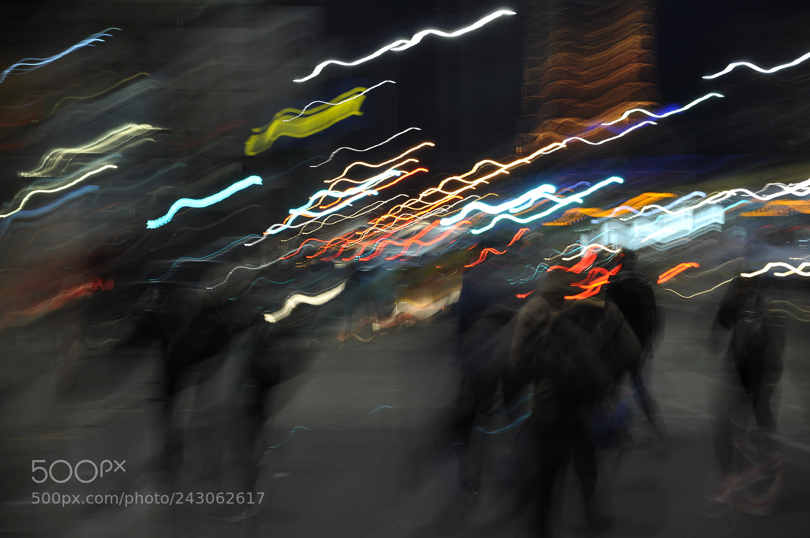 Nikon D90 sample photo. City blurr photography