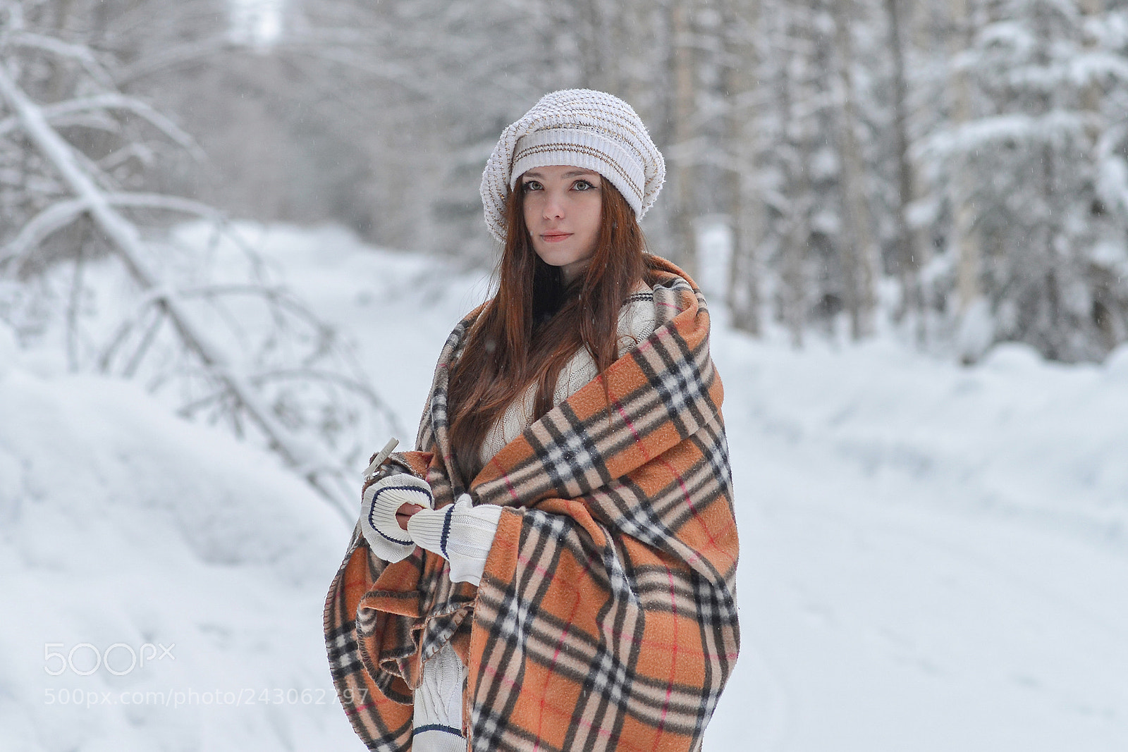 Nikon D600 sample photo. Лес девушка зима,.... photography