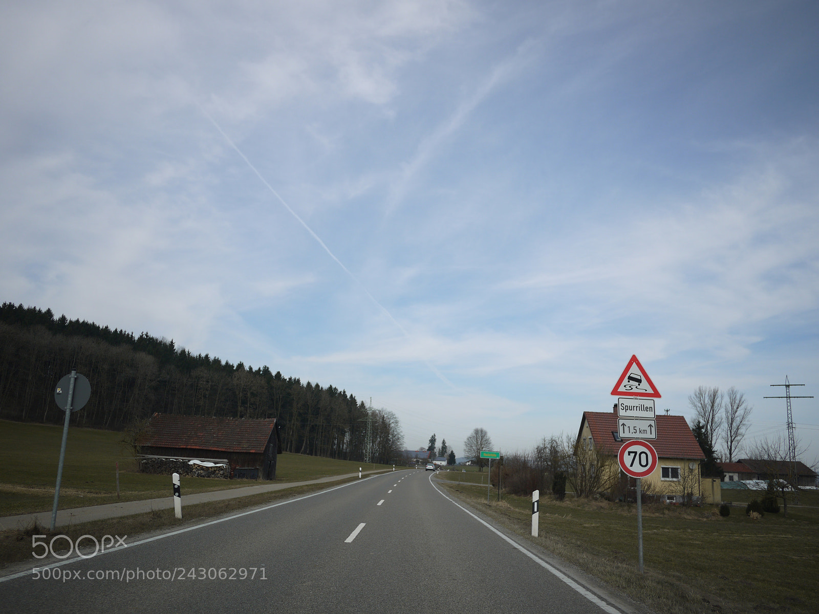 Panasonic Lumix DMC-GF2 sample photo. German open street road photography