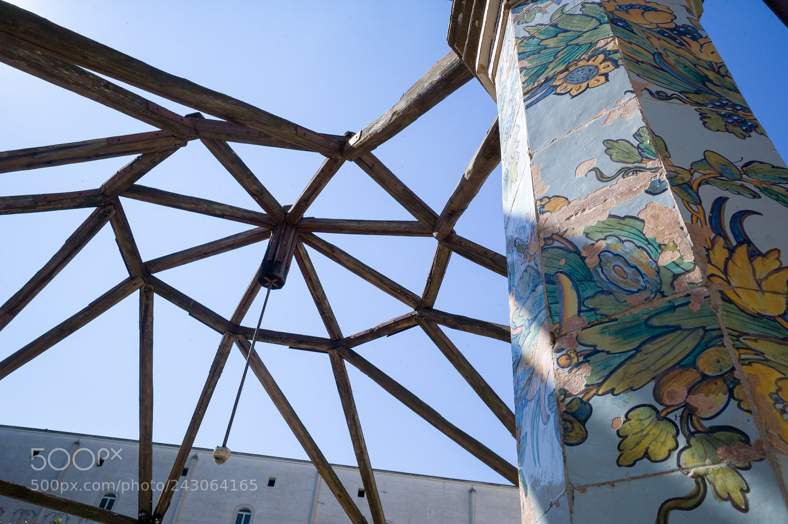 Leica M9 sample photo. Cloister st. chiara photography