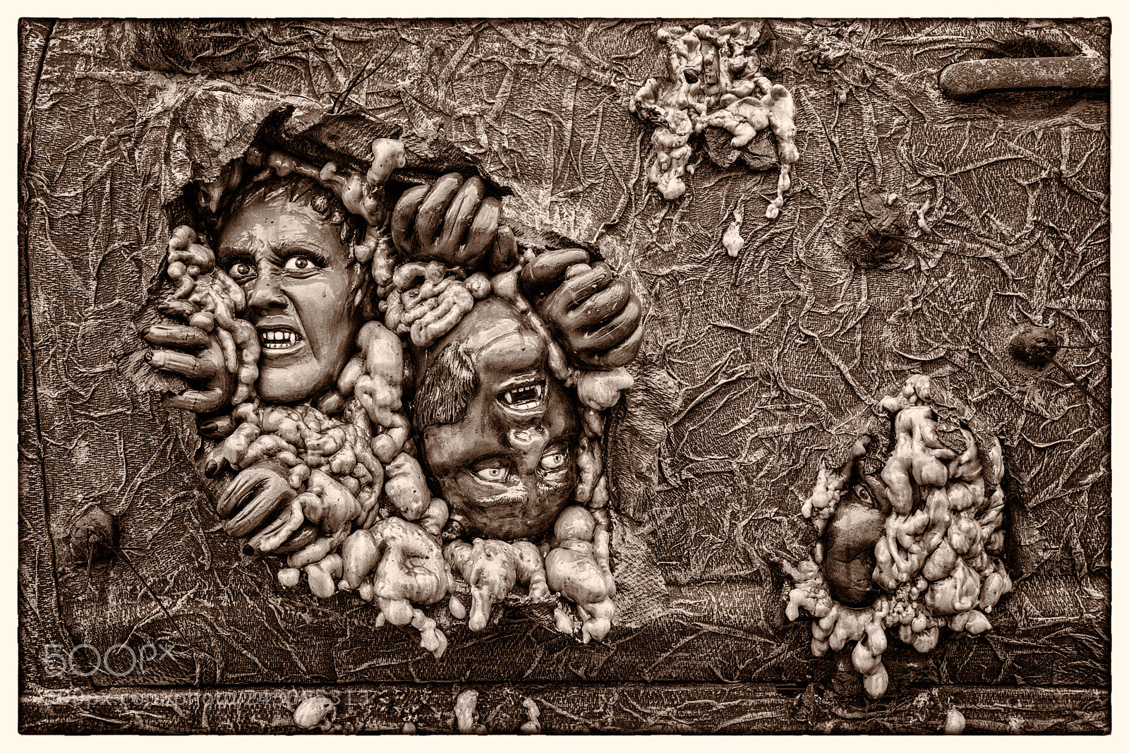 Nikon D7100 sample photo. Art car zombies photography