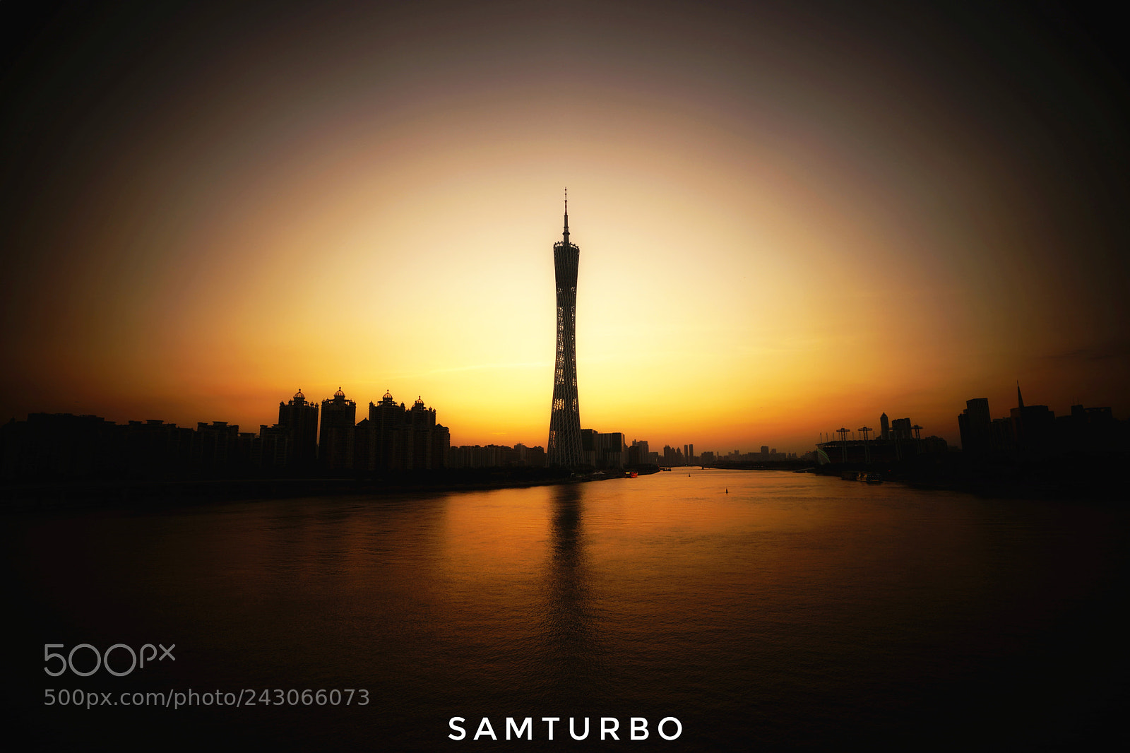 Sony a9 sample photo. Canton tower photography