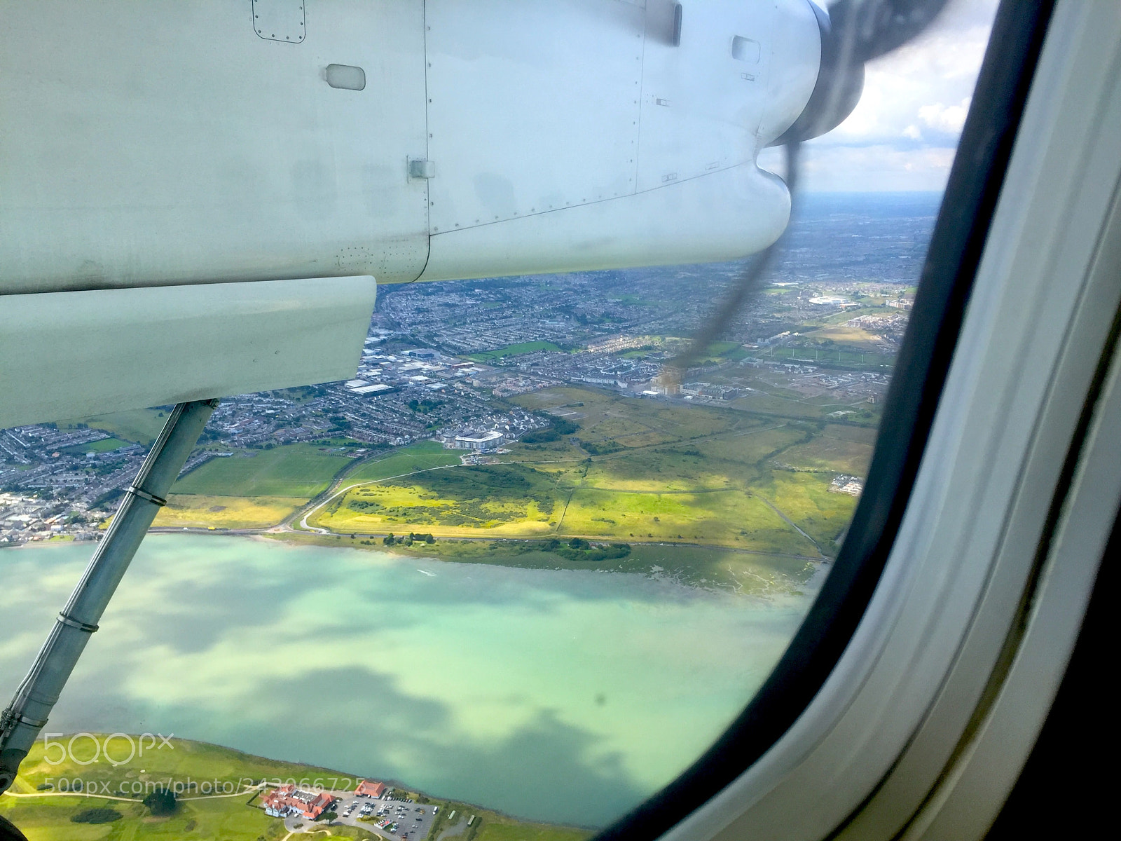Apple iPhone 6 sample photo. Ireland from above photography