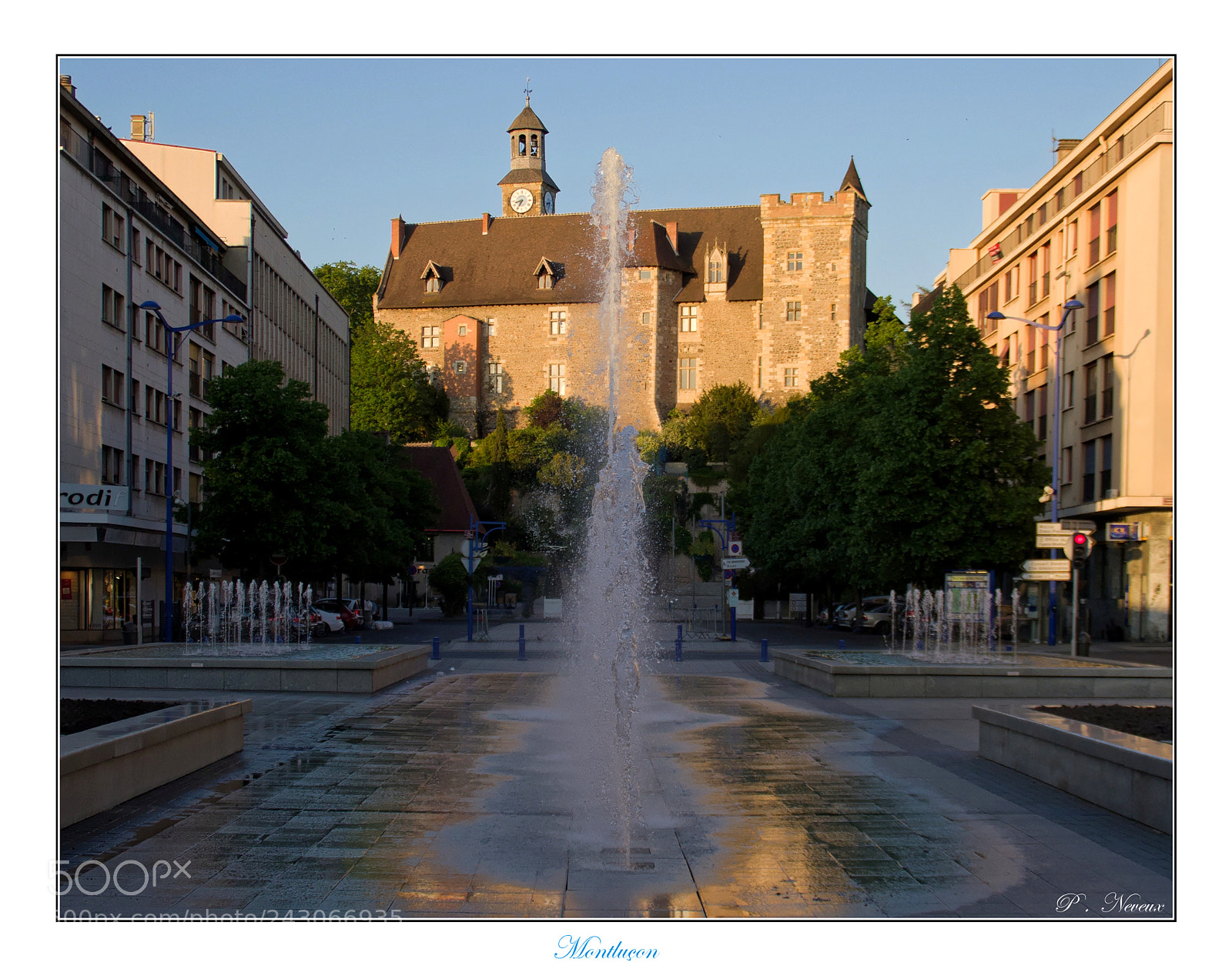 Pentax K-r sample photo. Montlucon france chateau des photography