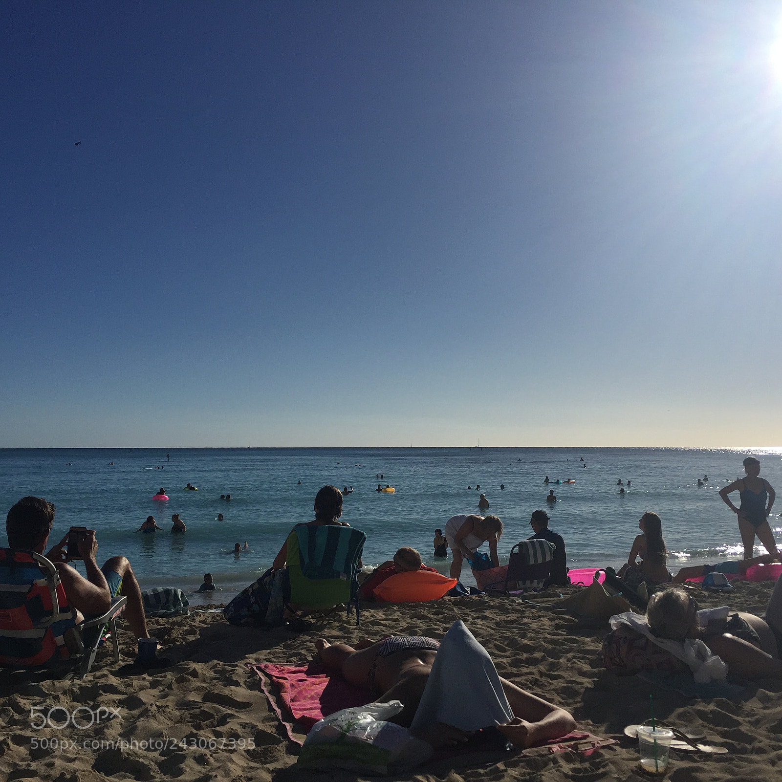 Apple iPhone 6 sample photo. Waikiki beach photography