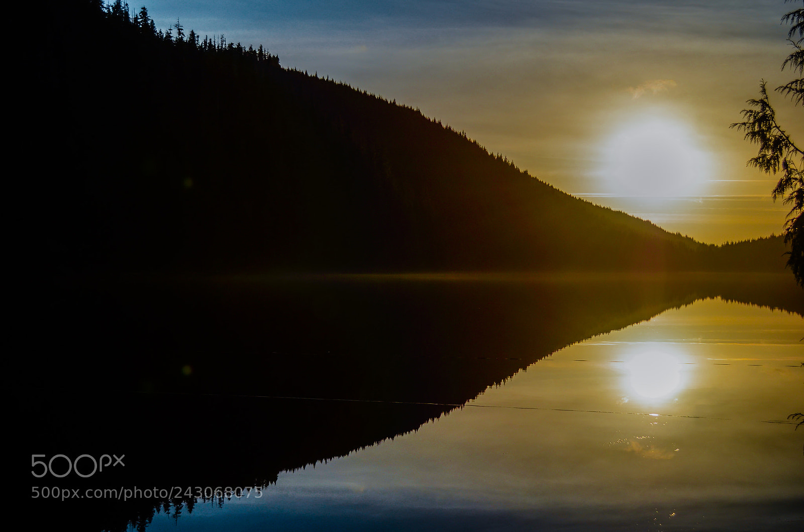 Nikon D5100 sample photo. Benson lake sunset photography