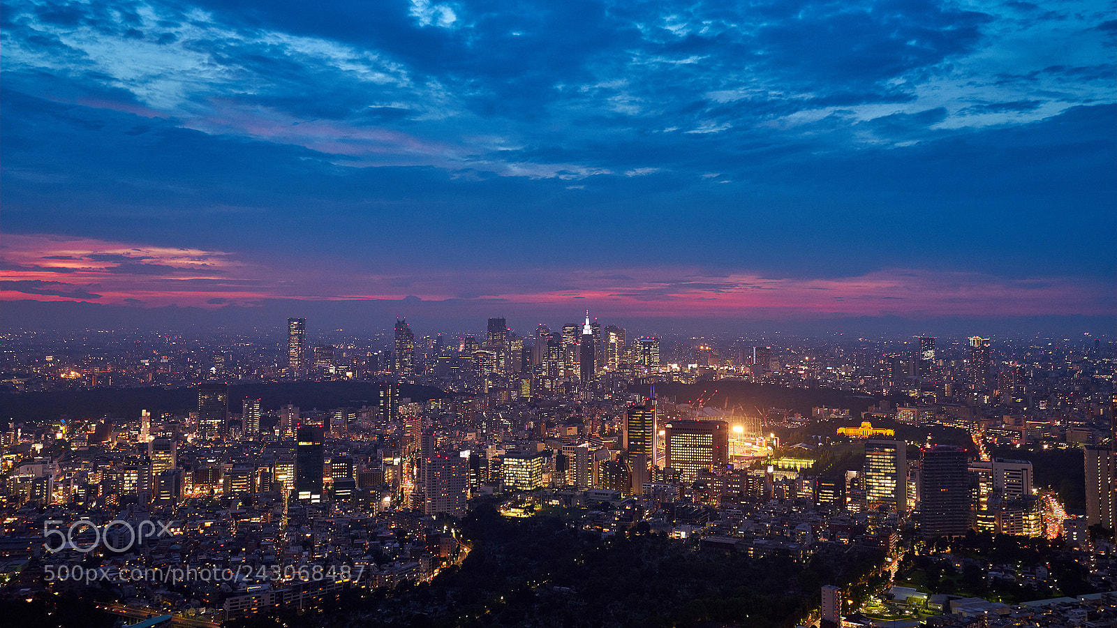 Sony a7R II sample photo. Tokyo night photography