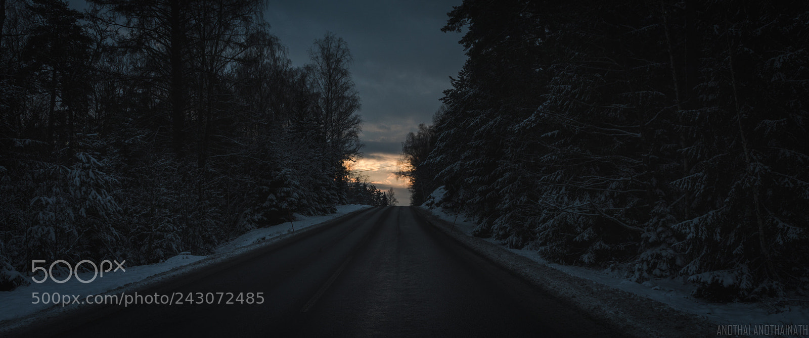 Canon EOS 5D Mark IV sample photo. The long dark "road" photography