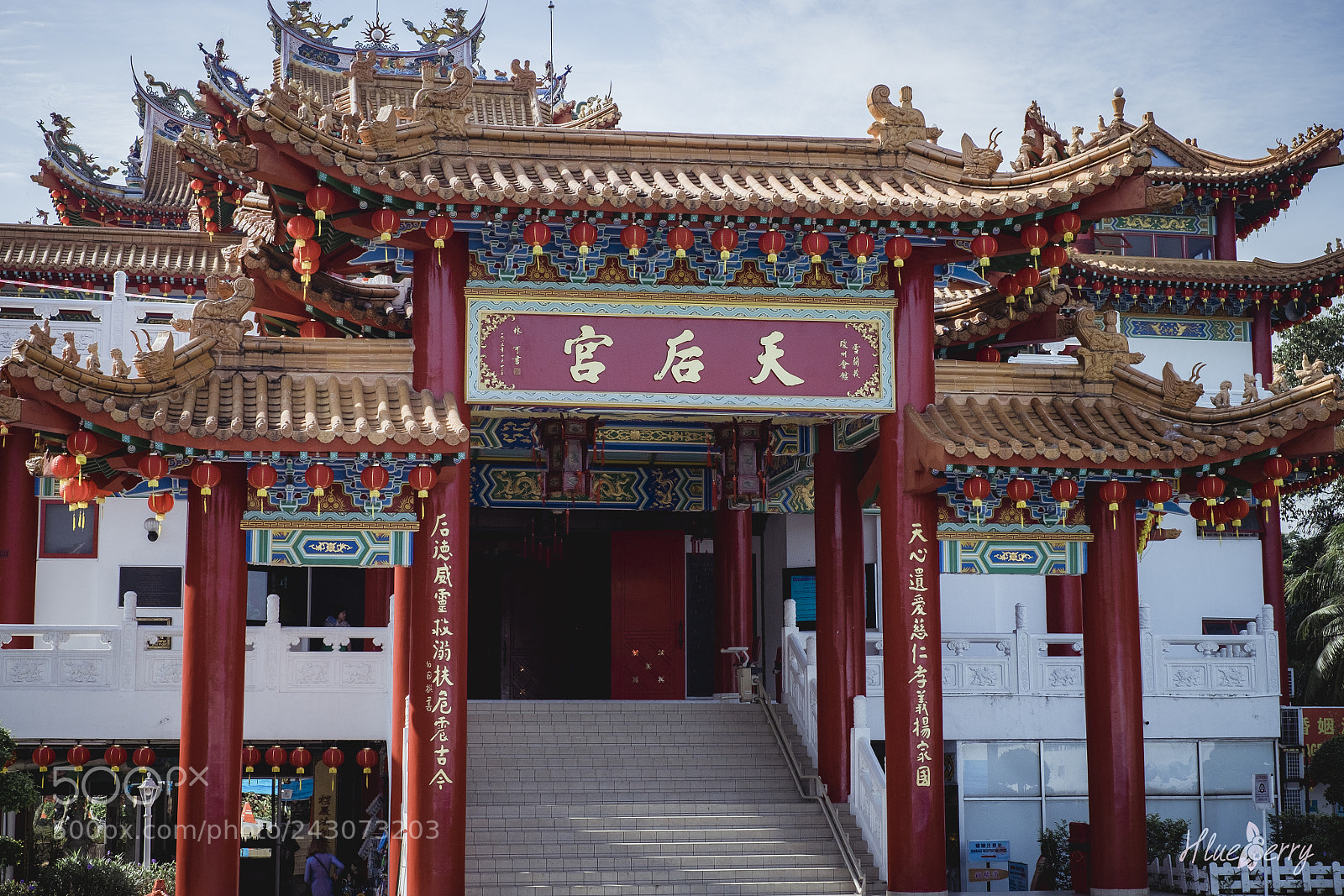 Fujifilm X-T1 sample photo. Thean hou temple photography