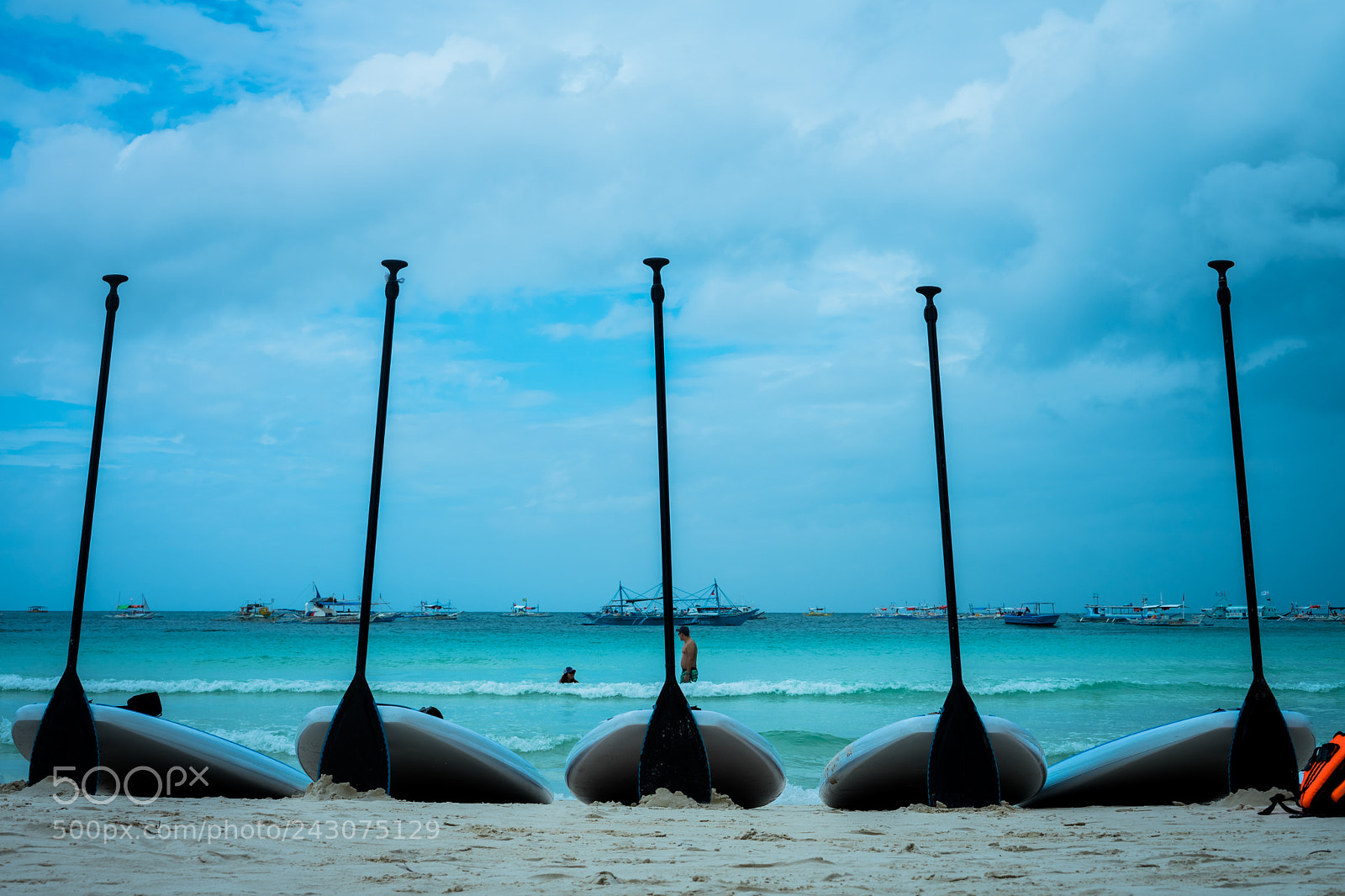Sony a7 II sample photo. Paddles in the sand photography
