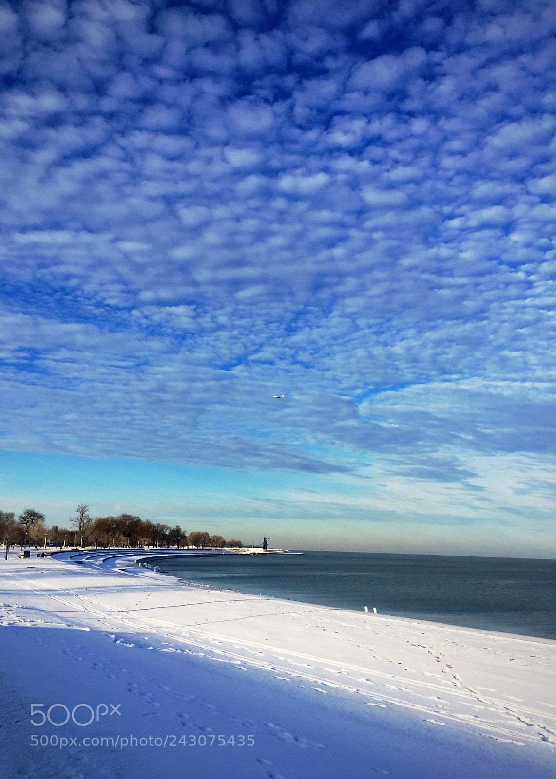 Apple iPhone 6 sample photo. Chicago winter at fullerton photography