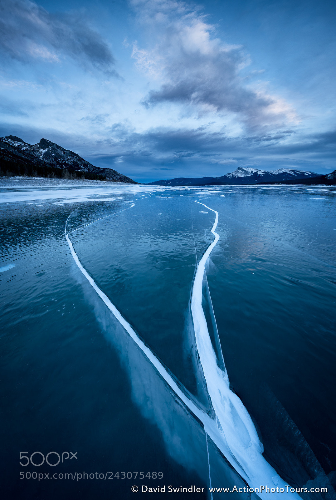 Sony a7R II sample photo. Ice cracks photography