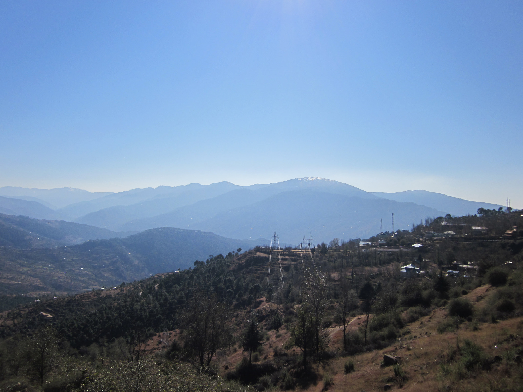 Canon PowerShot SD1300 IS (IXUS 105 / IXY 200F) sample photo. Udhampur mountains, jammu photography