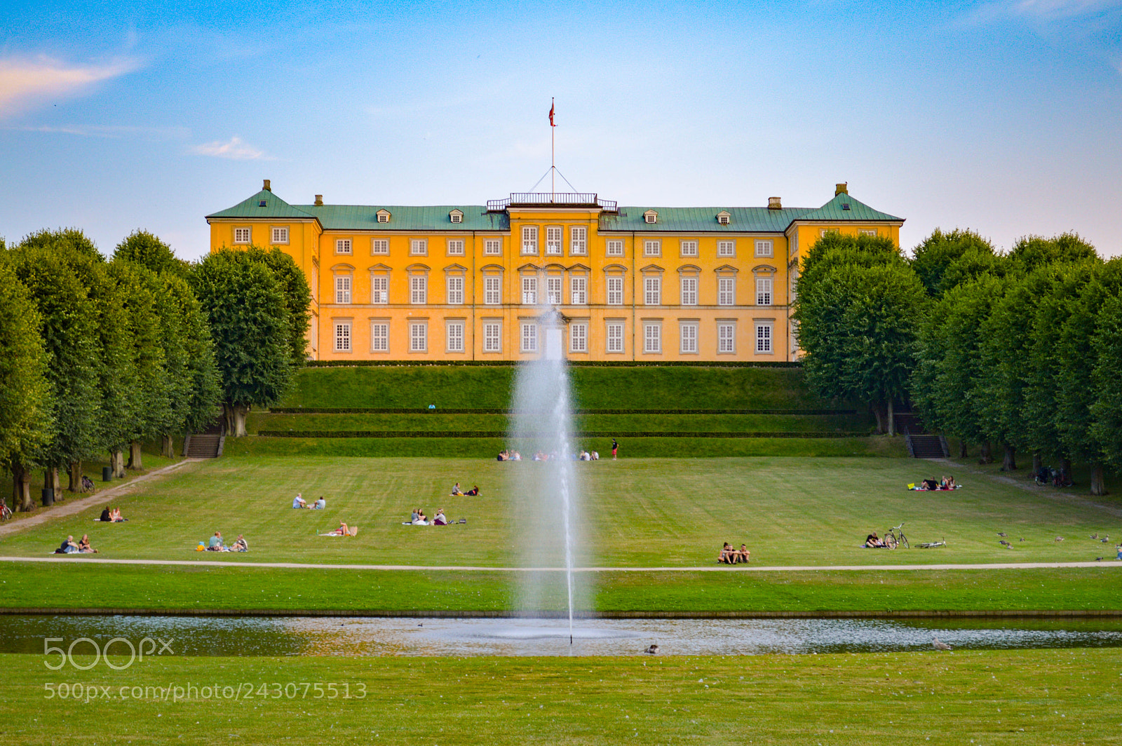 Nikon D3200 sample photo. Frederiksberg palace photography