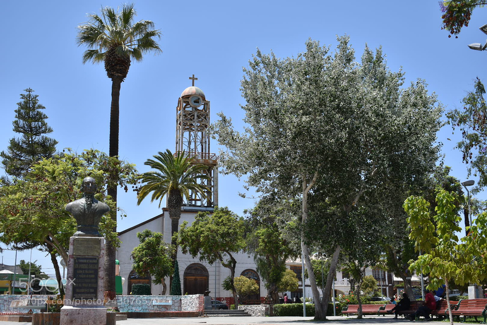 Nikon D3400 sample photo. Plaza de vallenar photography