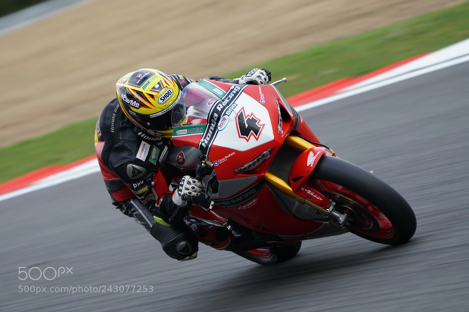 Sony a6500 sample photo. Honda superbike photography
