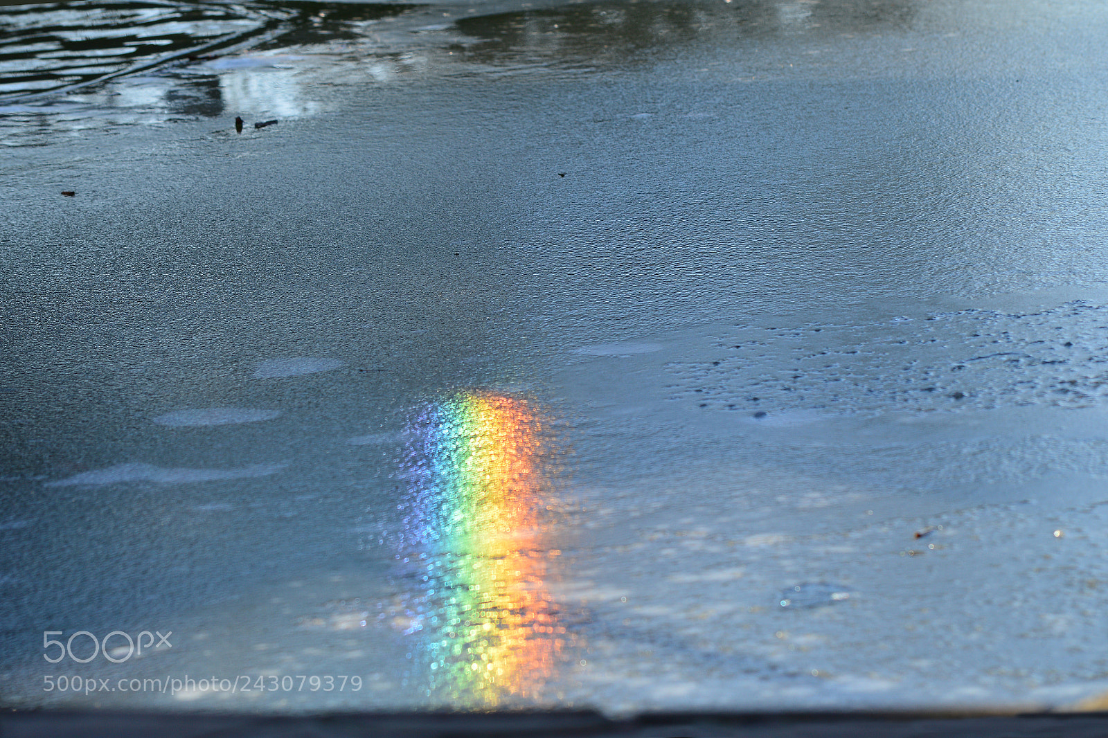 Nikon D3200 sample photo. Light reflected on ice photography