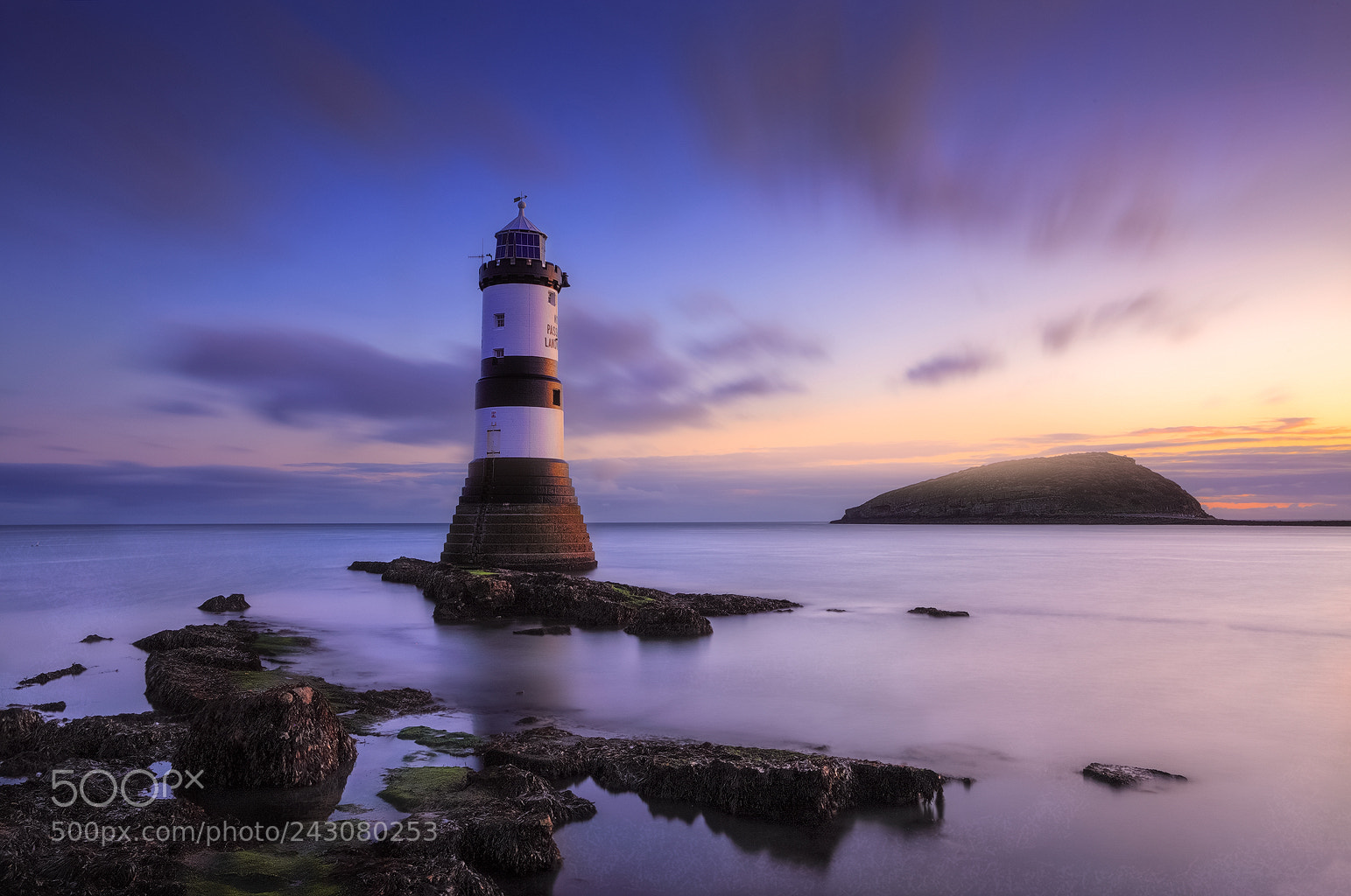 Canon EOS-1Ds Mark III sample photo. Trwyn du lighthouse, wales photography