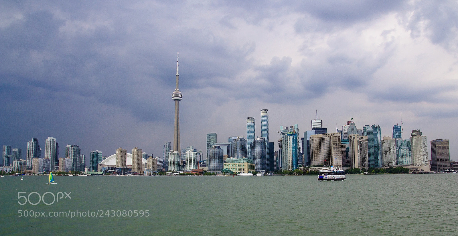 Canon EOS 60D sample photo. Toronto panorama photography