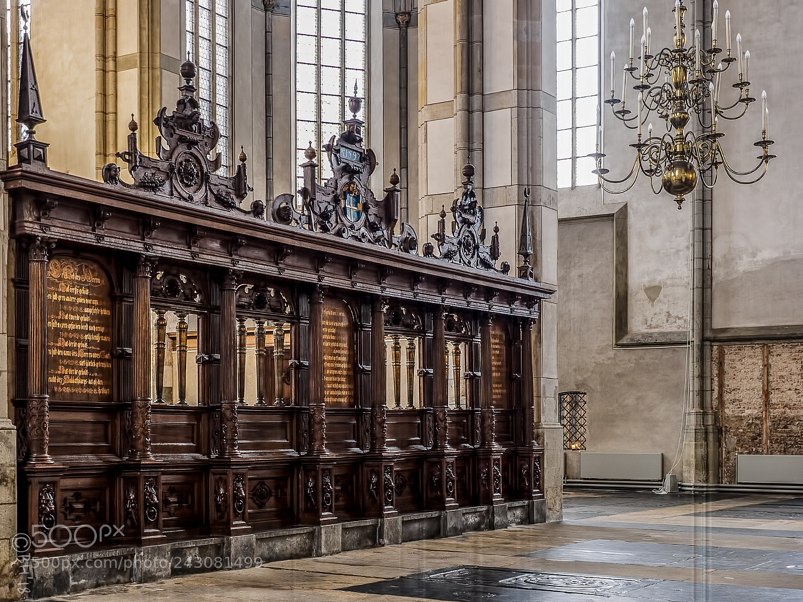 Olympus OM-D E-M1 sample photo. Zwolle grote kerk photography