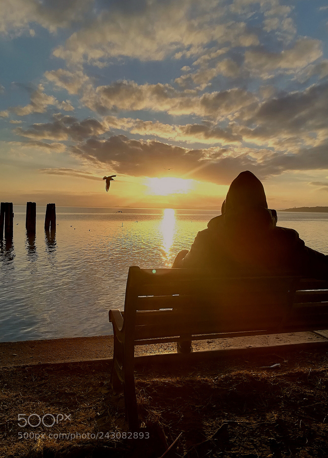 HUAWEI P10 lite sample photo. Tramonto trasimeno photography