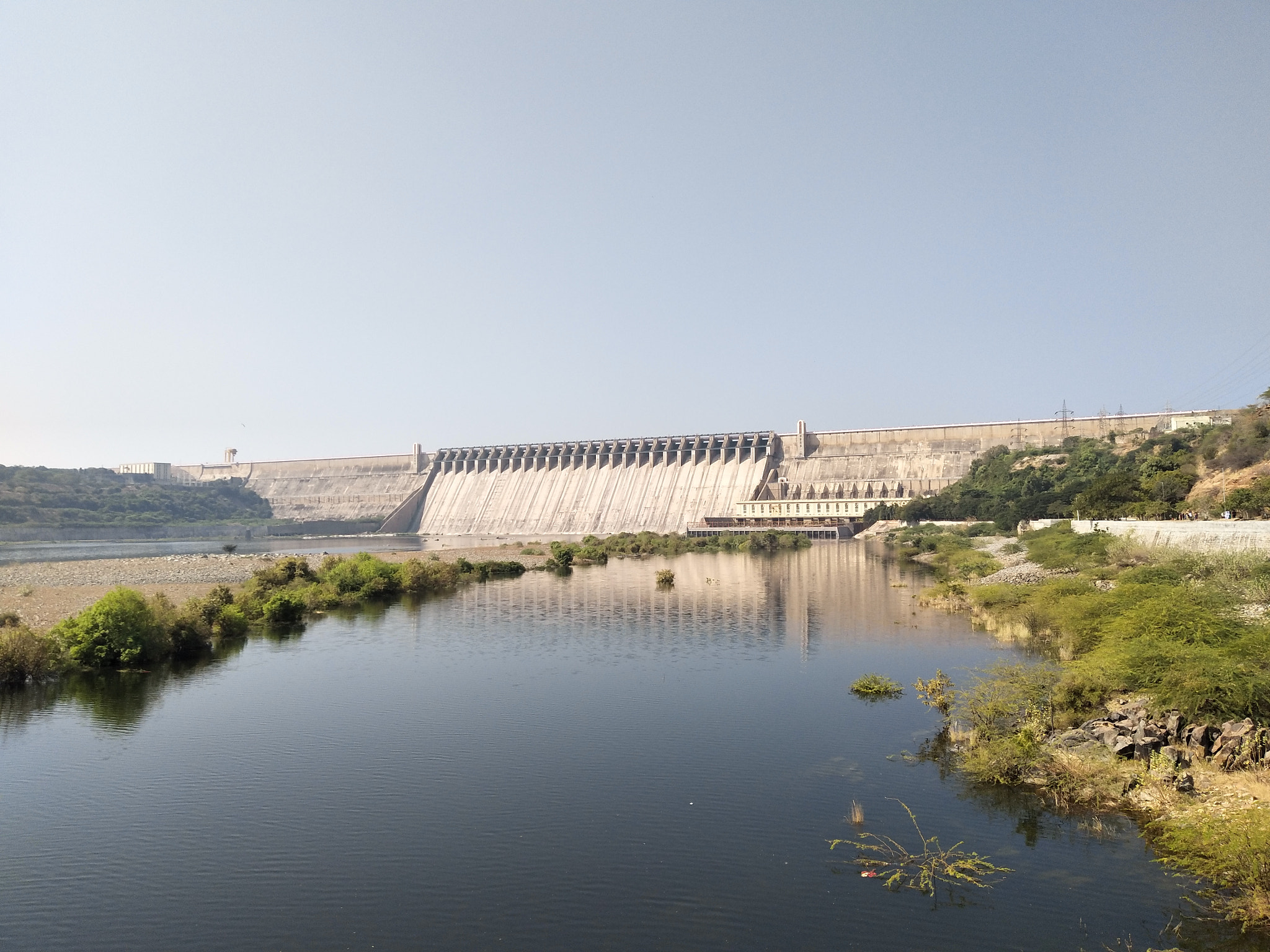 vivo 1611 sample photo. Nagarjuna sagar dam @ telangana photography