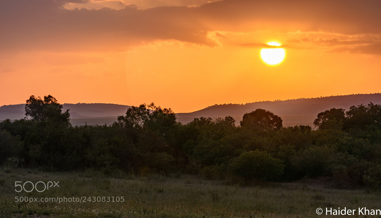 Nikon D7100 sample photo. Sunset on the mara photography