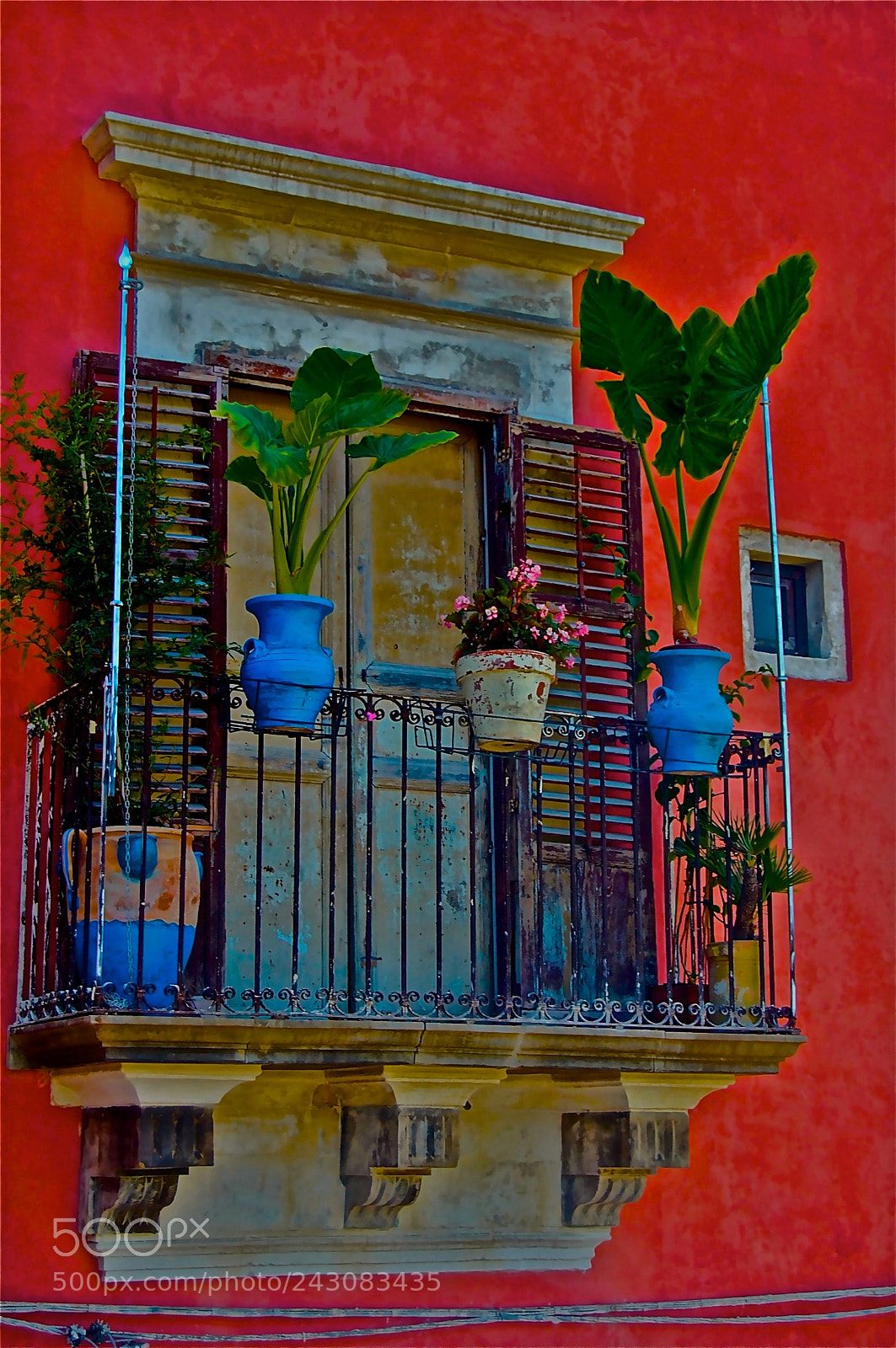 Nikon D40 sample photo. “sicilian balcony” photography