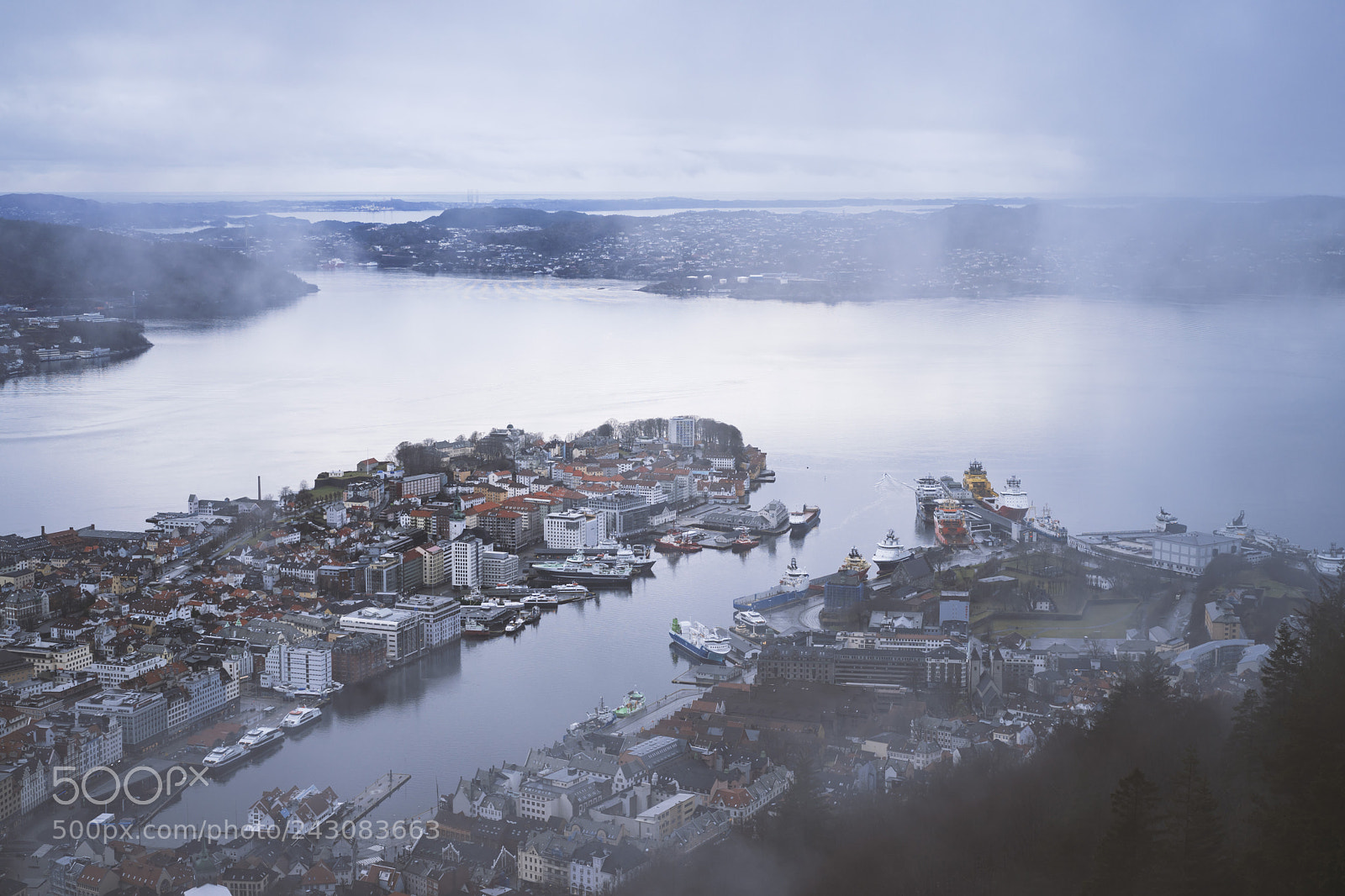 Sony a7 II sample photo. Fjord, bergen, norway photography