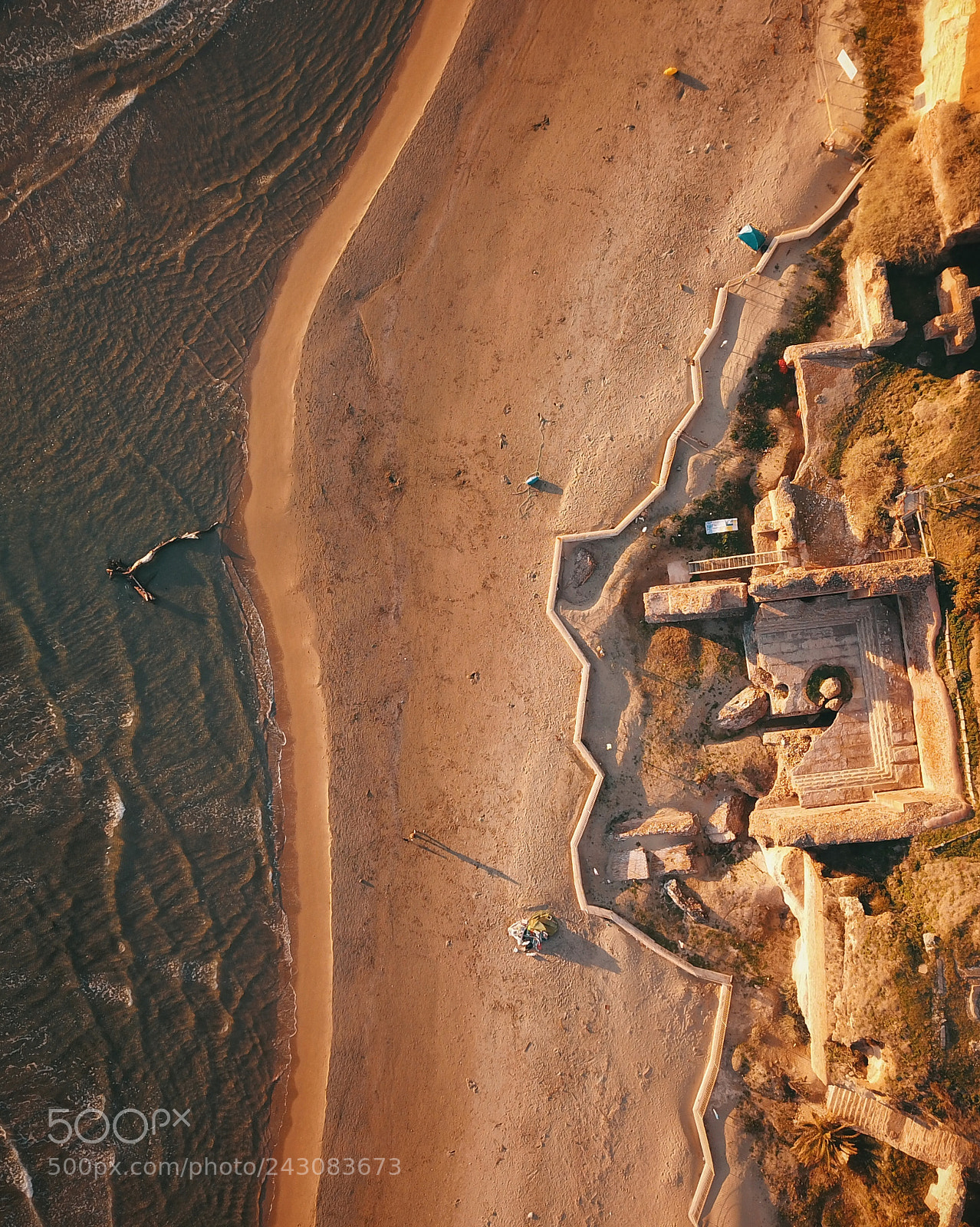 DJI FC220 sample photo. Anzio - nerone's villa photography