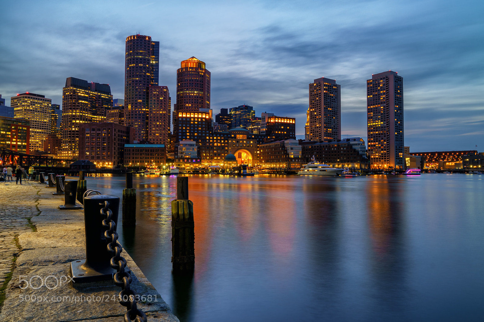 Sony a9 sample photo. Twilight view of waterfront photography