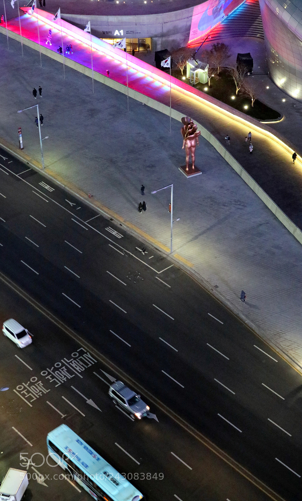 Canon EOS M3 sample photo. Ddp night photography