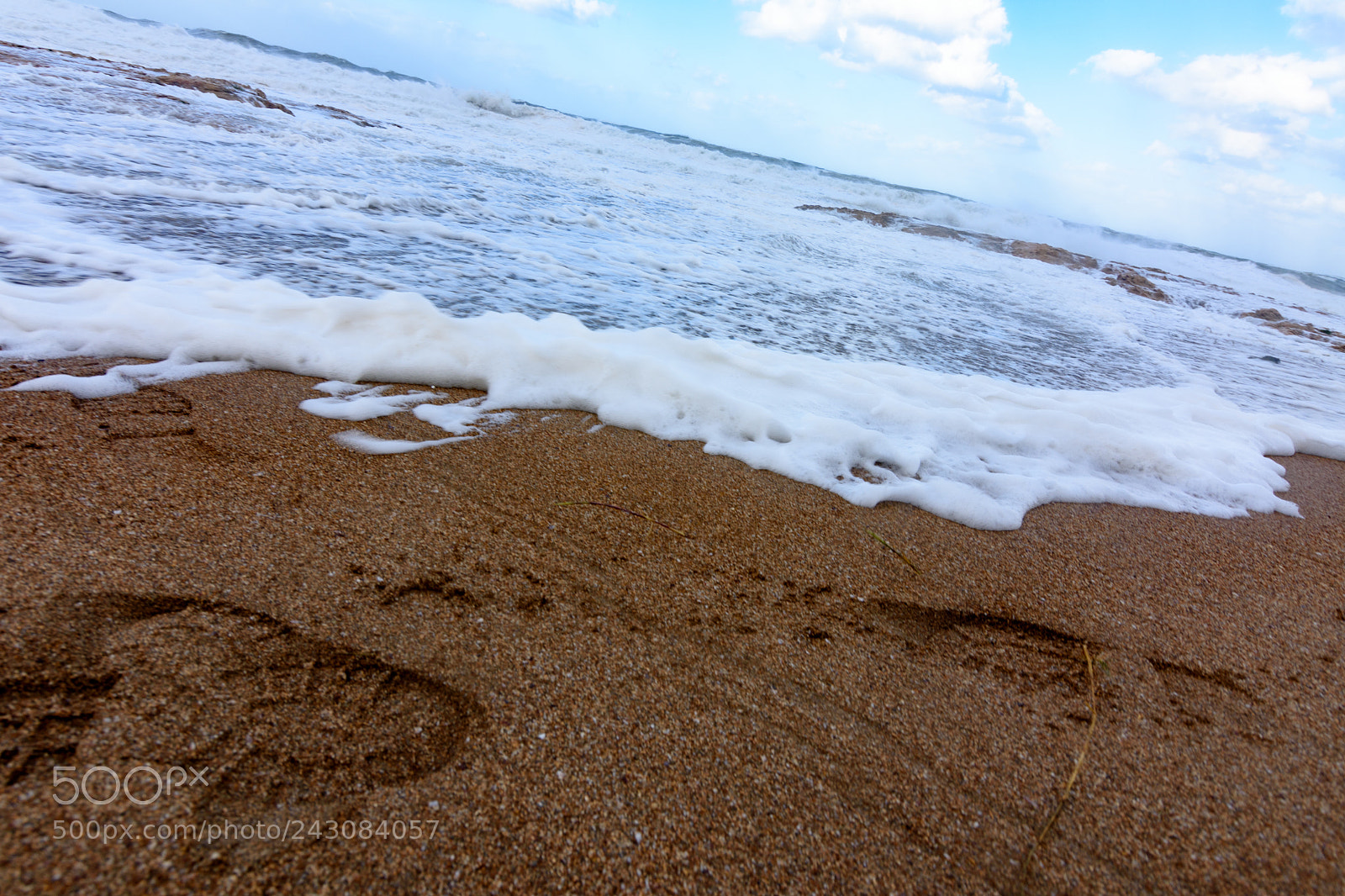 Nikon D7200 sample photo. When sea erases all photography