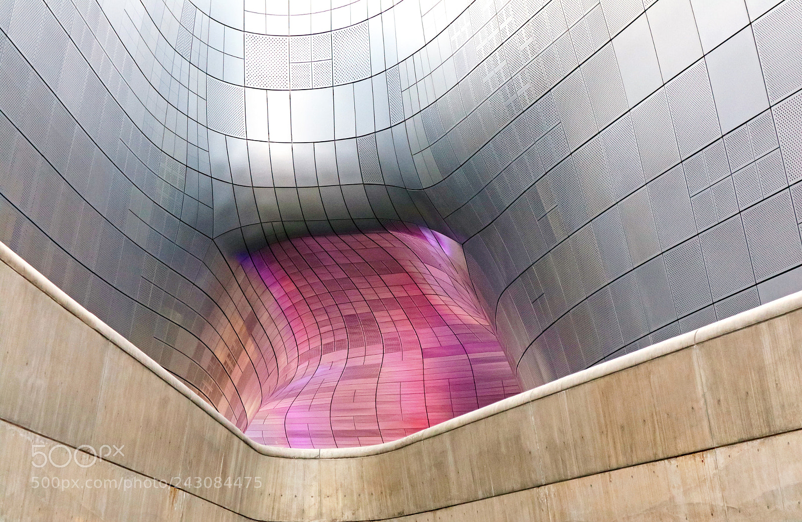 Canon EOS M3 sample photo. Purple tunnel photography