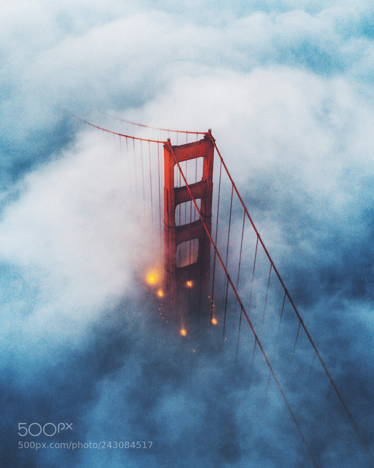 DJI FC220 sample photo. Golden gate bridge with photography