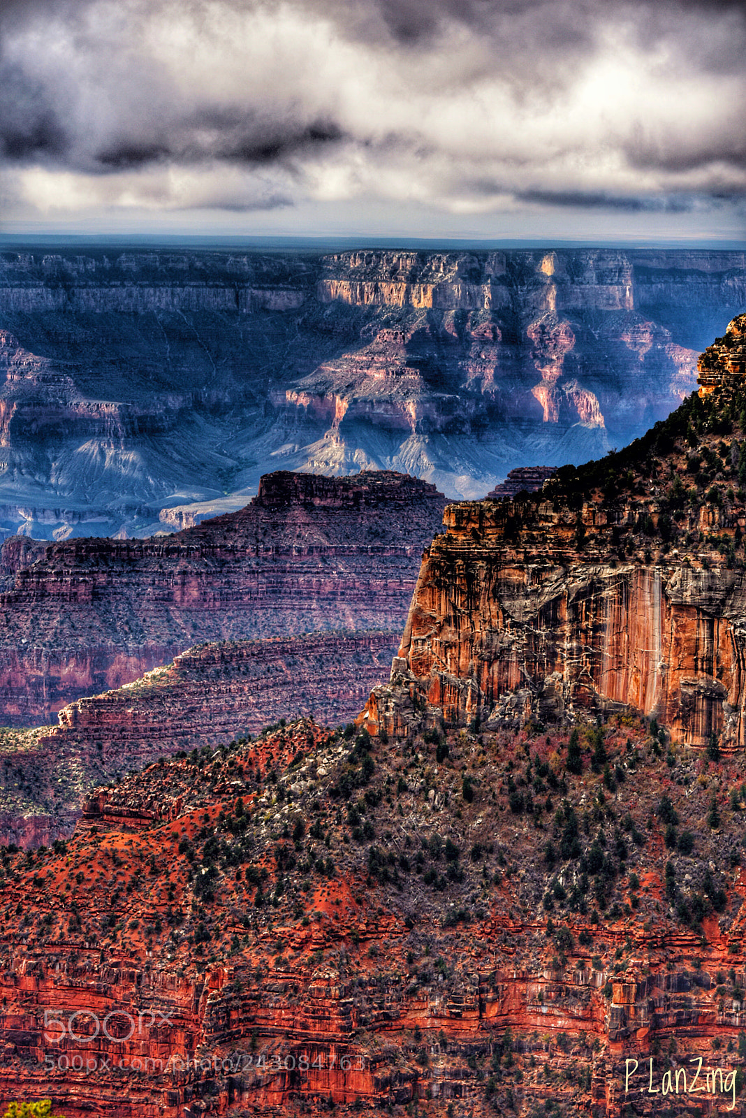 Nikon D810 sample photo. North rim photography